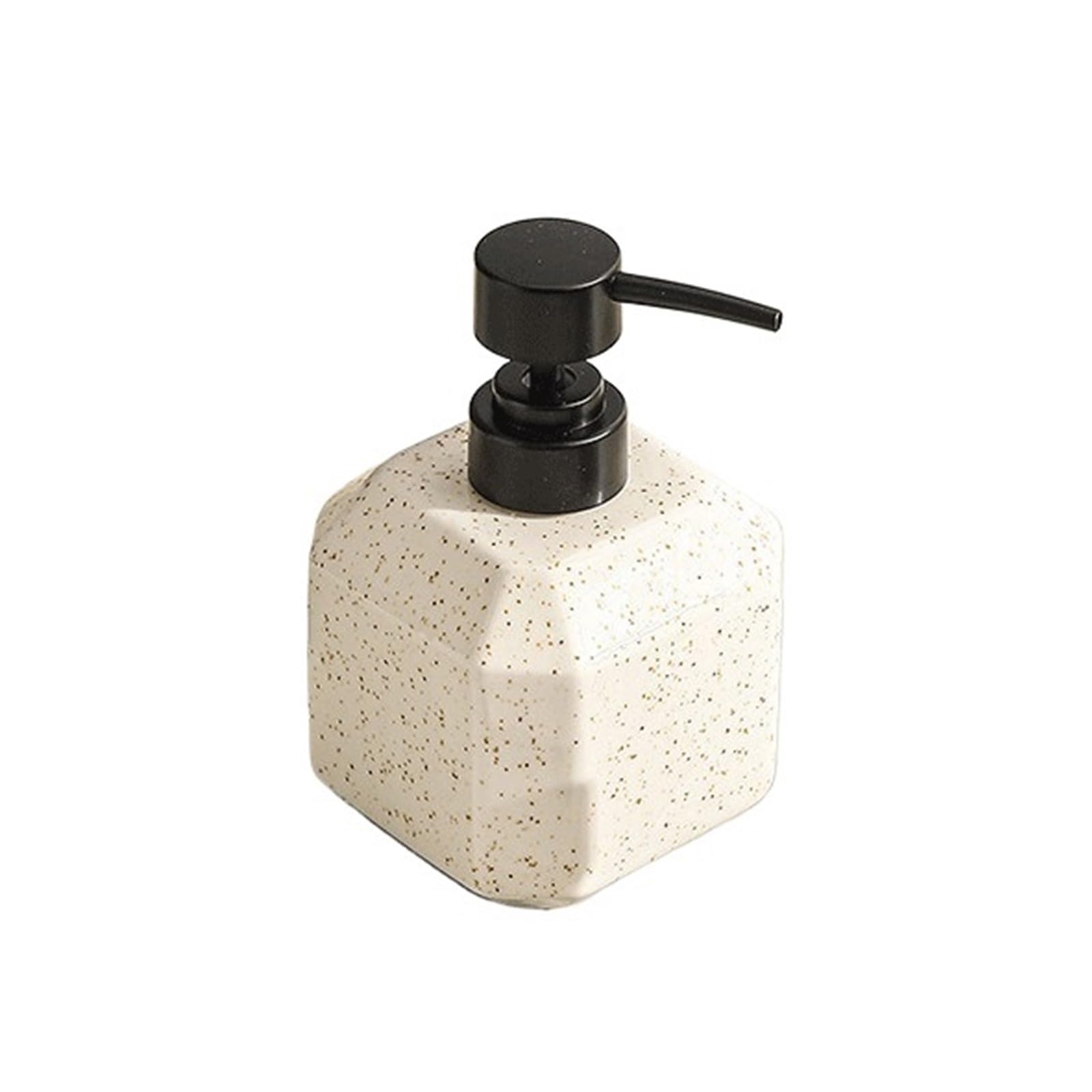 ZTHYSHOZ Soap Dispenser Wabi-sabi-style Ceramic Soap Dispensers For Hotels And Homes: Ideal For Shampoo And Body Wash(Yellow)