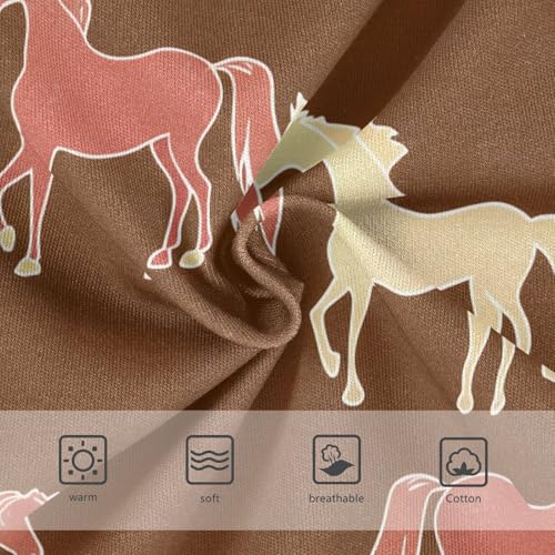 Horses Brown Toddler Girls's Underwear 2T 202c14673