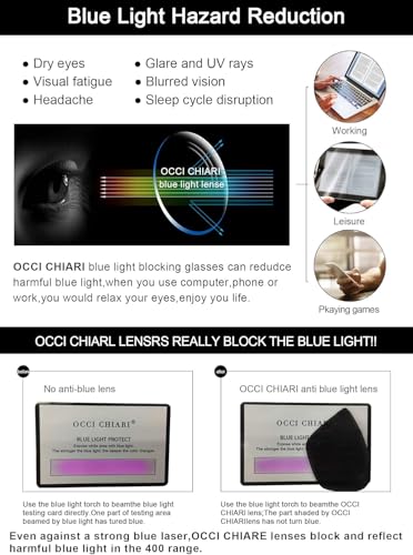 OCCI CHIARI Reading Sunglasses Women UV Protection Outdoor Reader Glasses 0.5 0.75 1.0 1.25 1.5 1.75 2.0 2.25 2.5 2.75 3.0 3.25 3.5 3.75 4.0 (Red, 150)2