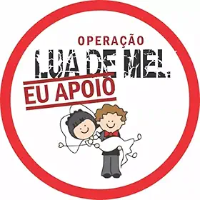 Kit 100un Adesivos Casamento Operação Lua De Mel Corte Da Gravata