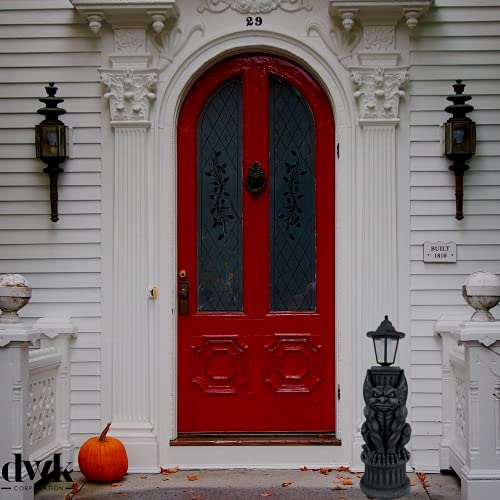 Dwk Gargoyle Statue Outside Solar Lamp | Halloween Front Porch Decor And Garden Sculptures And Statues | Gargoyle Decorations Yard Statue | Halloween Outside Decor - 20H" #TOP5