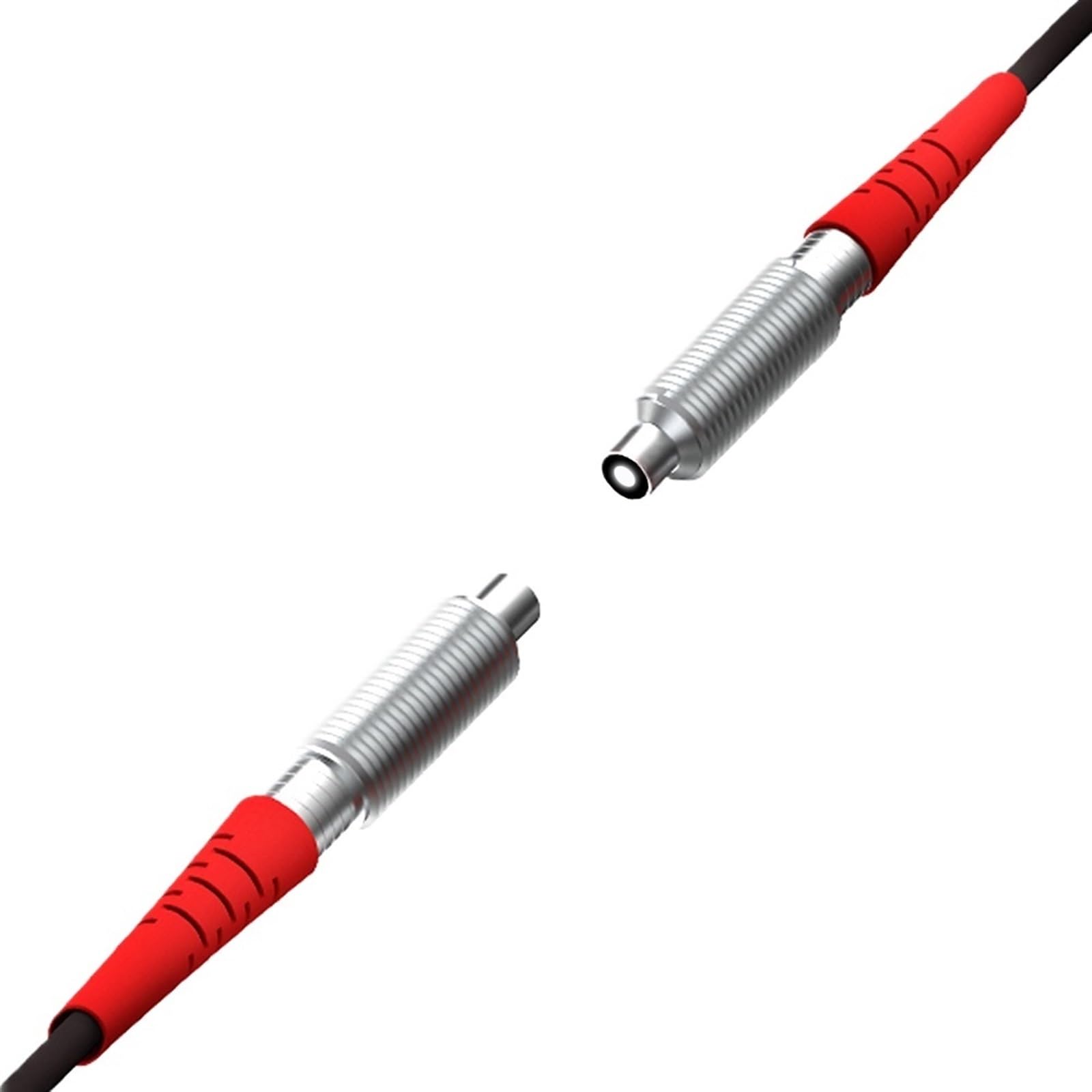 Capteur à fibre optique M3 haute sensibilité faisceau traversant 1m sans aiguille FT-320