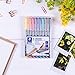 STAEDTLER Lumocolor Universal Pen, Fine, Felt Tip, Permanent Marker, Box of 8 Assorted Color Pens, 0.6mm 318 WP8, Multicolour, pack of 8 (318 WP8 ST)