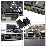 Xiatiaosann 2 szt. Podwójny adapter SATA 7-pinowy 90 stopni, SSD HDD Mainboard 2 SATA 7-pinowy prawy kąt żeński do męskiego, do komputerów stacjonarnych SSD HDD Mainboard