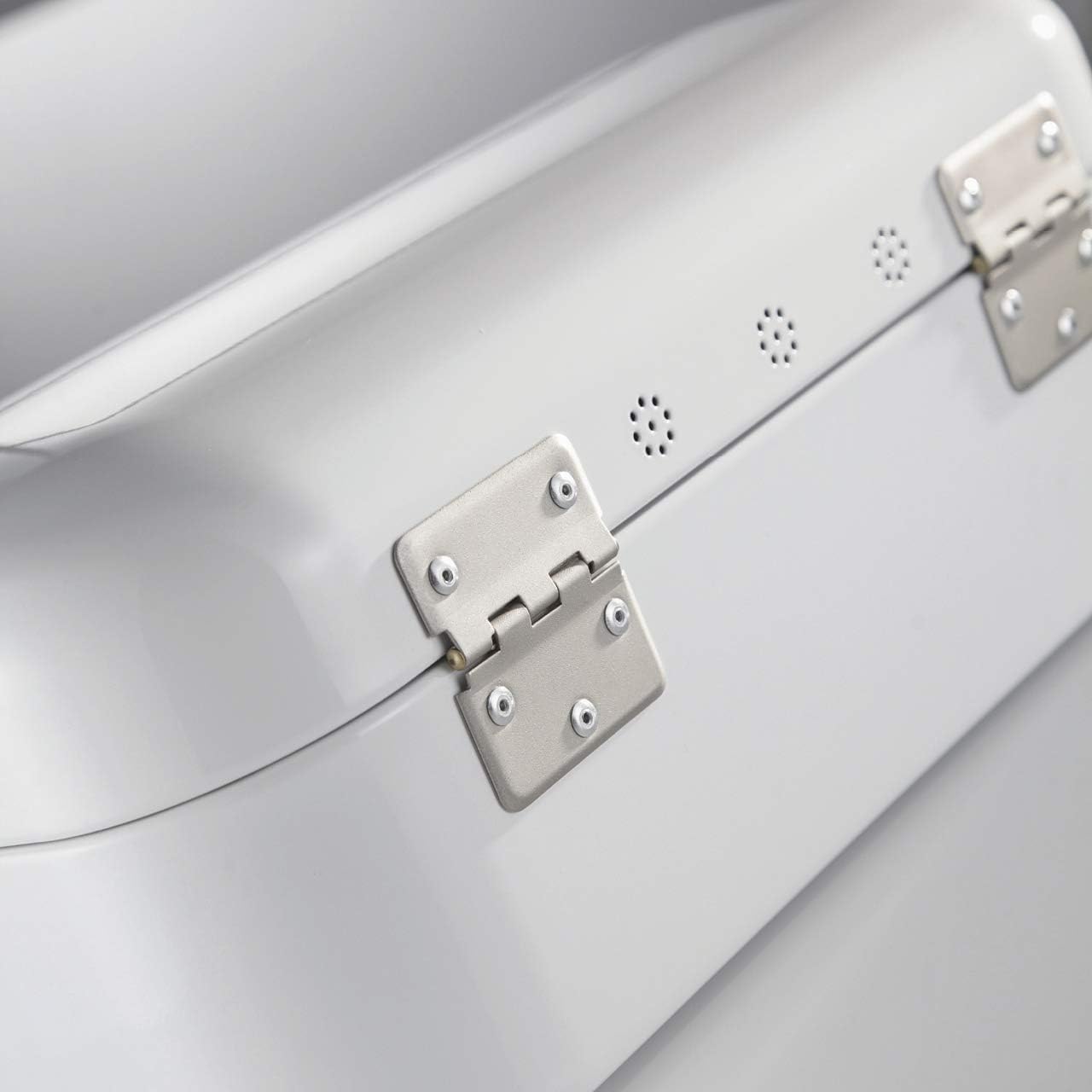 WESCO Boîte à Pain Single Grandy De Couleur Grise, Tôle D'acier Revêtue