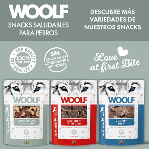 Woolf, Chicken and cod Sushi