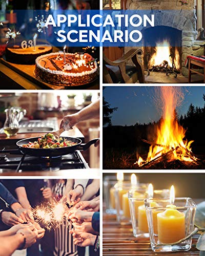 Vehhe Candle Lighter, Electric Rechargeable Arc Lighter With Led Battery Display Long Flexible Neck Usb Lighter For Light Candles Gas Stoves Camping Barbecue #TOP6