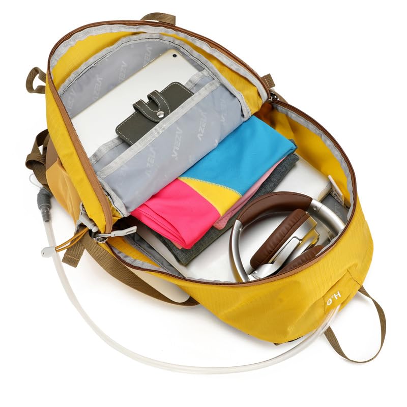 Mochila Deportiva de Senderismo 25L Ligera Gris miniatura 2