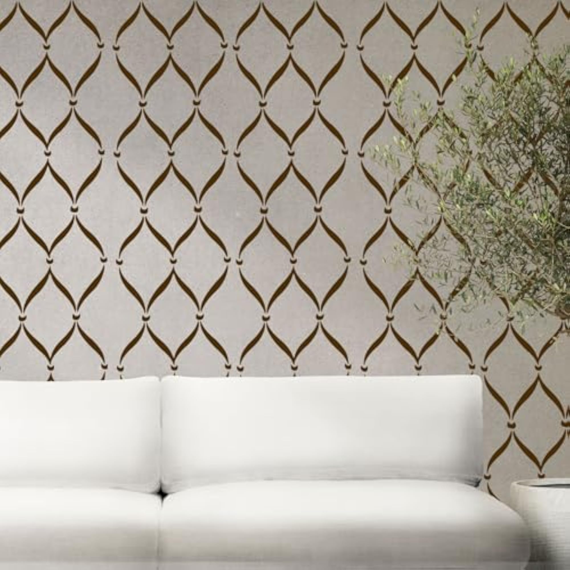 Reusable Wall Painting Stencils, DIY Home & Office Decor