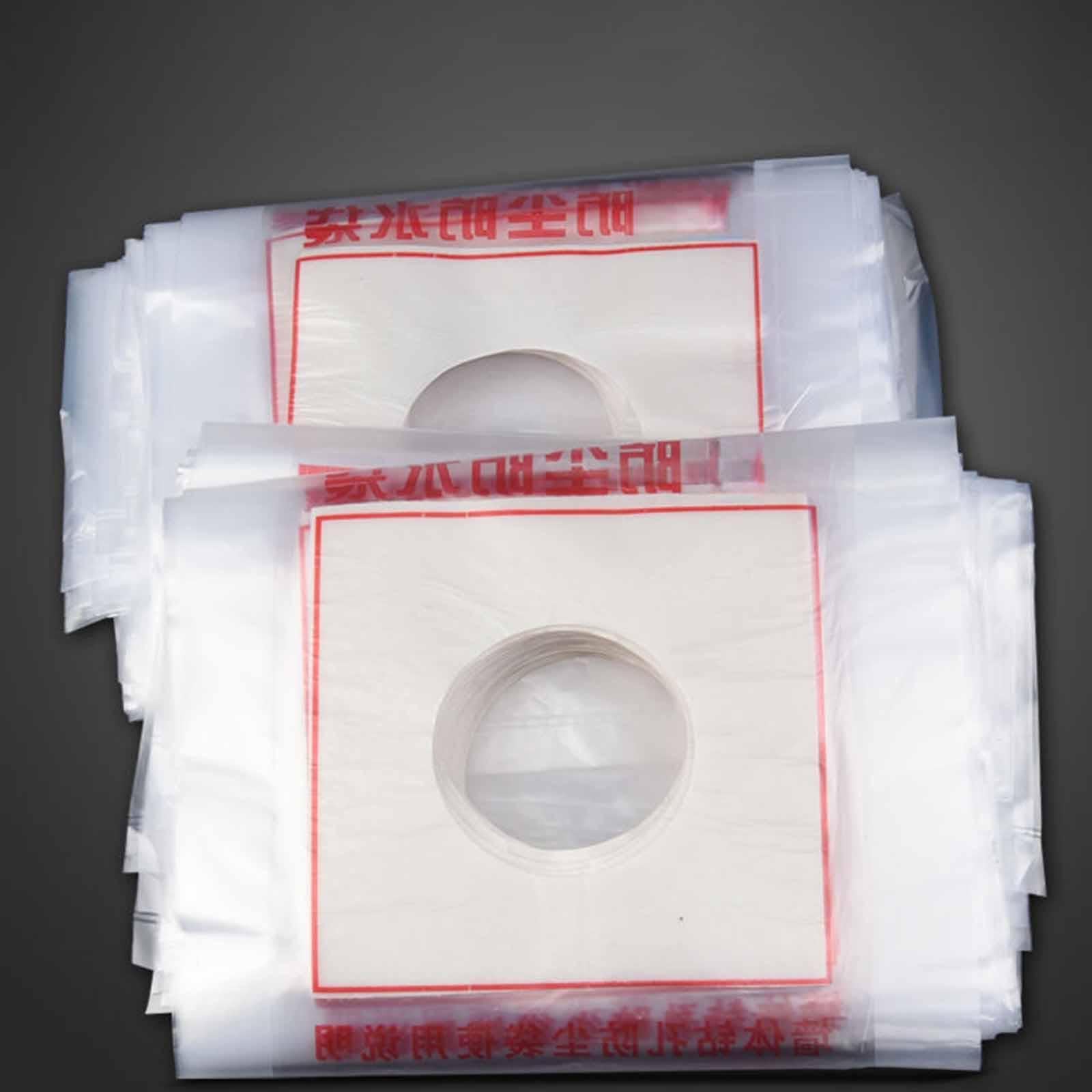 Homyl 50 Stück Bohrstaubschutz Staubauffangbeutel Staubkollektor Beutel Bohrstaubbeutel PP Material für Heimwerkerarbeiten Wanddurchbrüche, 120 Mm