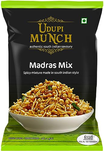Image of Chheda's Udupi Munch Madras Mix - Spicy Mixture Made in South Indian Style (300g Pack of 1)