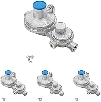 Vista 9 de Regulador de propano Camco., montura horizontal con POL