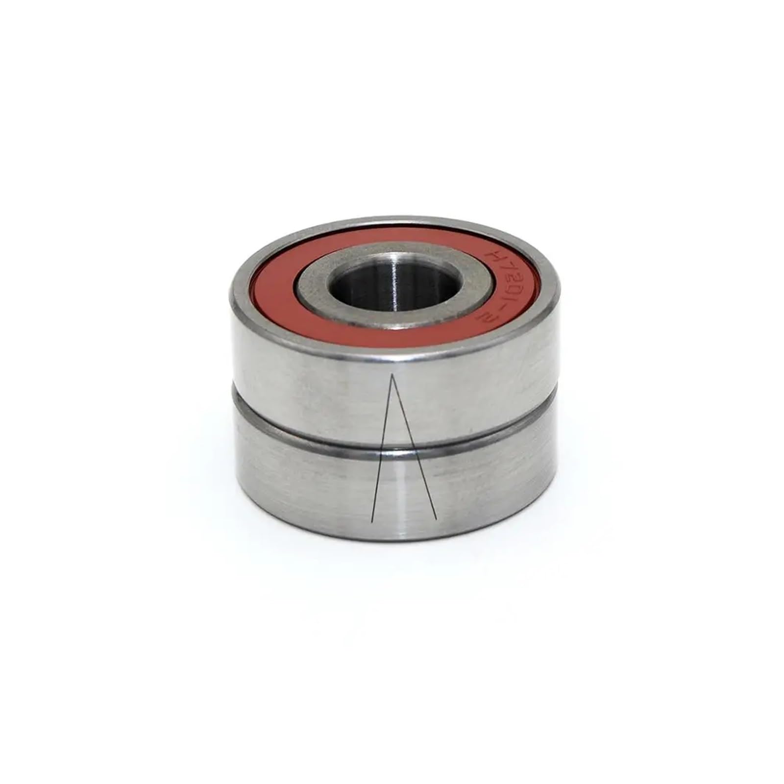 NOBIRTBSA 1 Pair H7201C 2RZ P4 DBA 12X32X10 7201 Sealed Angular Contact Bearings Spindle Bearings