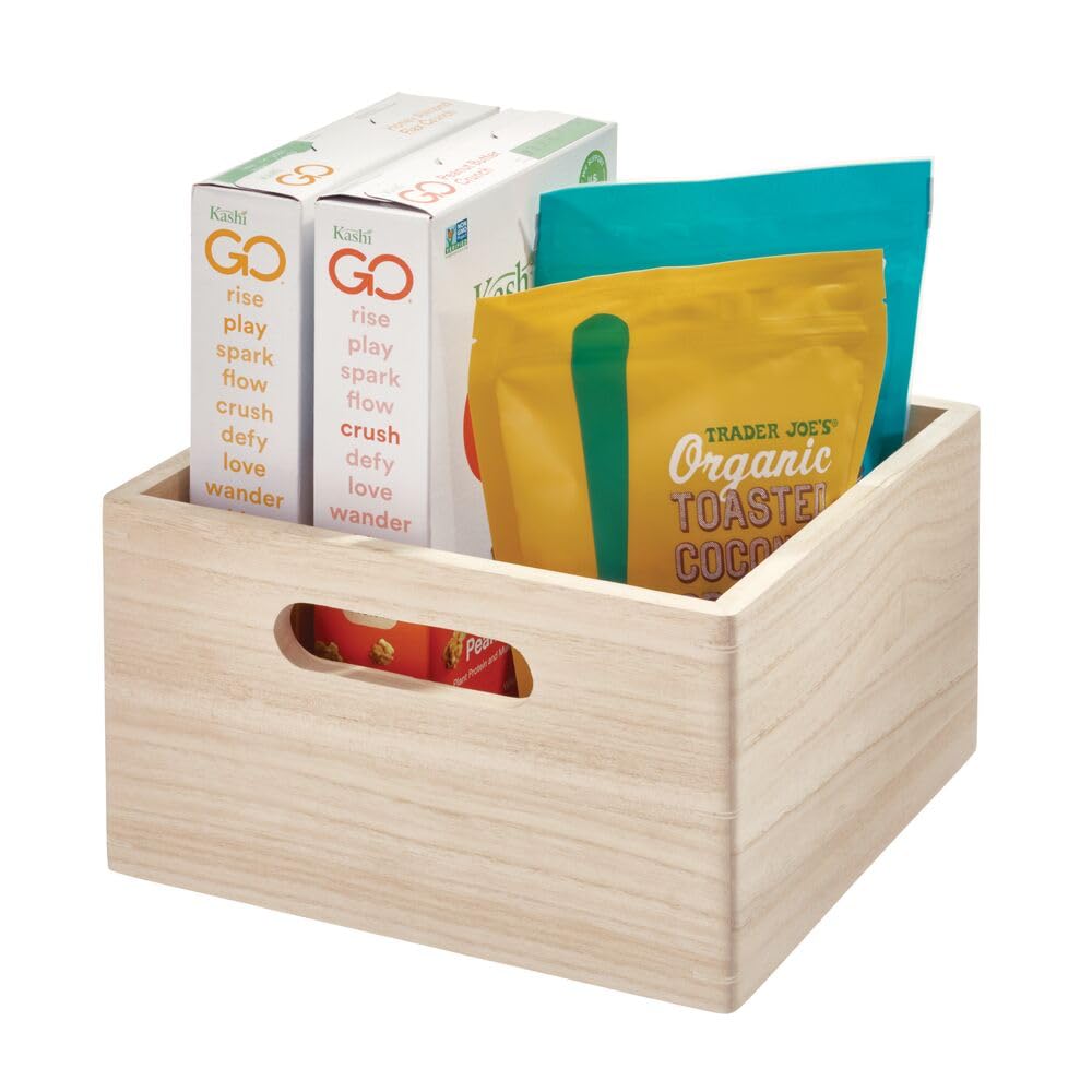 Contenitore Per Sistemare Multiuso DKD Home Decor Bianco Naturale Legno Di Mango 72362938