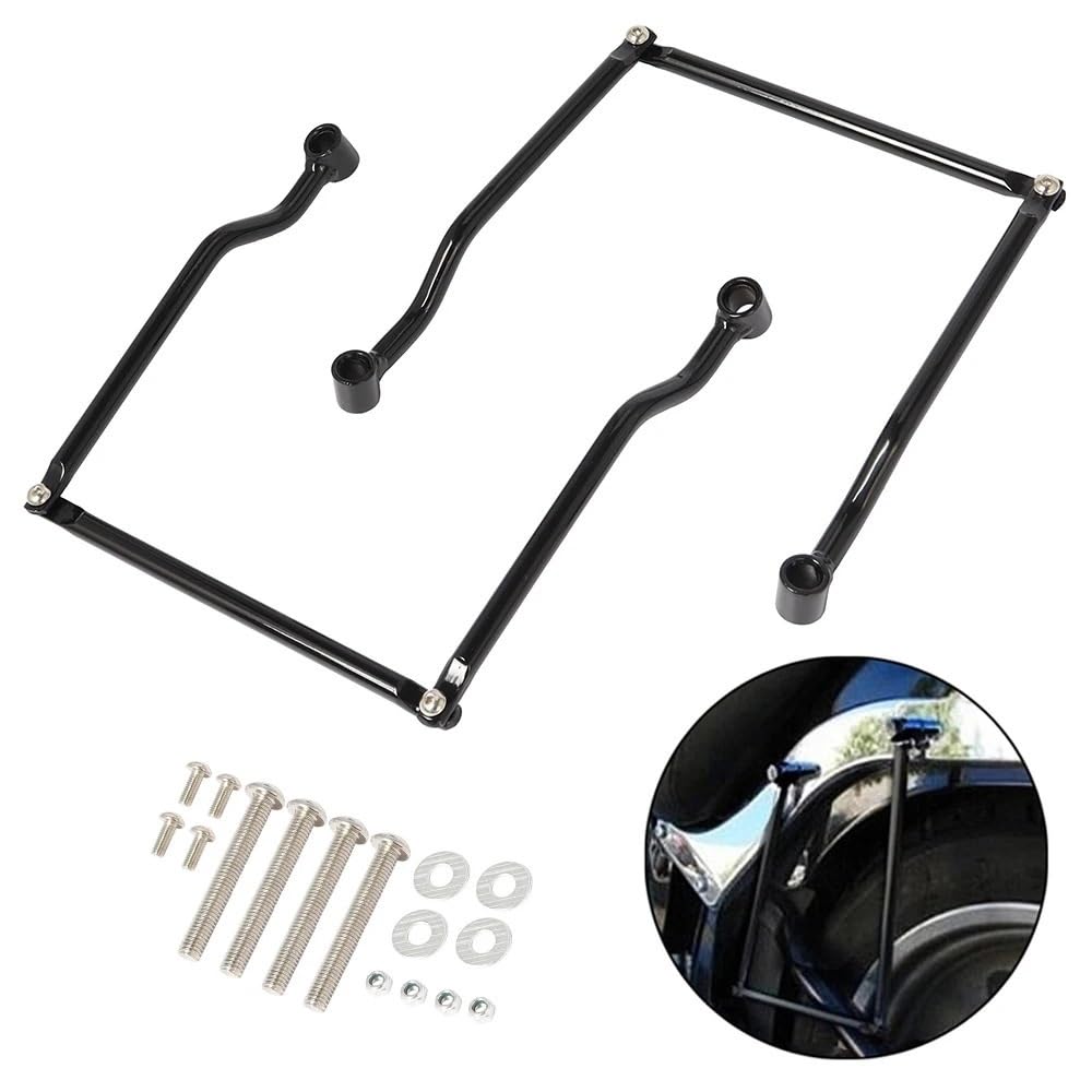 Support Universel pour Sacoche de Selle Moto Support latéral pour Bagages Porte-Bagages