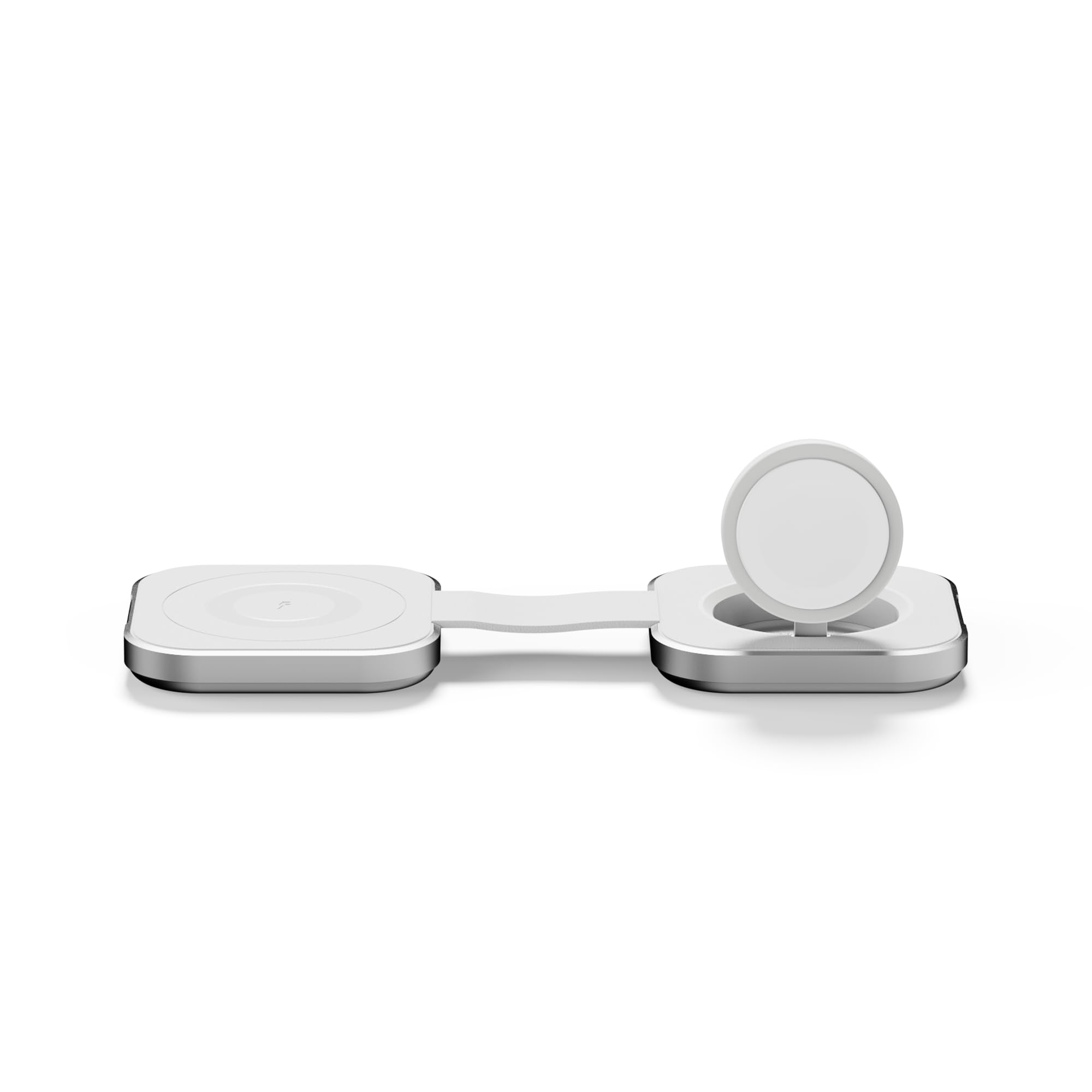 LINQ Caricatore Wireless 2 in 1 Pieghevole – Stazione di Ricarica Wireless per Smartphone e Auricolari LQTC021