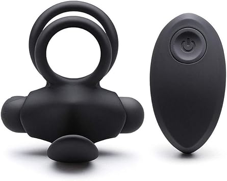 Silicona Anillo De Polla Vibrador 10 Vibraciones Modos ...