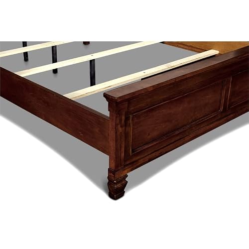 New Classic Furniture Tamarack Bed, Full, Burnished Cherry #TOP5