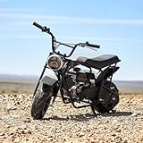 XtremepowerUS Mini Dirt Bike Mini Bike 99cc 3.5HP Gas Powered Off Road Trail Motorcycle for Adults & Kids Outdoor Black