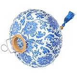 🏮🏮【LANTERNE VIETNAMIENNE】💙🤍-- lanternes suspendues d'extérieur : conçues avec une forme traditionnelle et une couleur chic, belles et attrayantes, qui peuvent être appliquées à diverses activités de festival en plein air et en intérieur. Ces lanternes d'extérieur peuvent également être utilisées comme accessoire photo créatif pour des événements tels que carnavals, rassemblements, célébrations du nouvel an, etc.