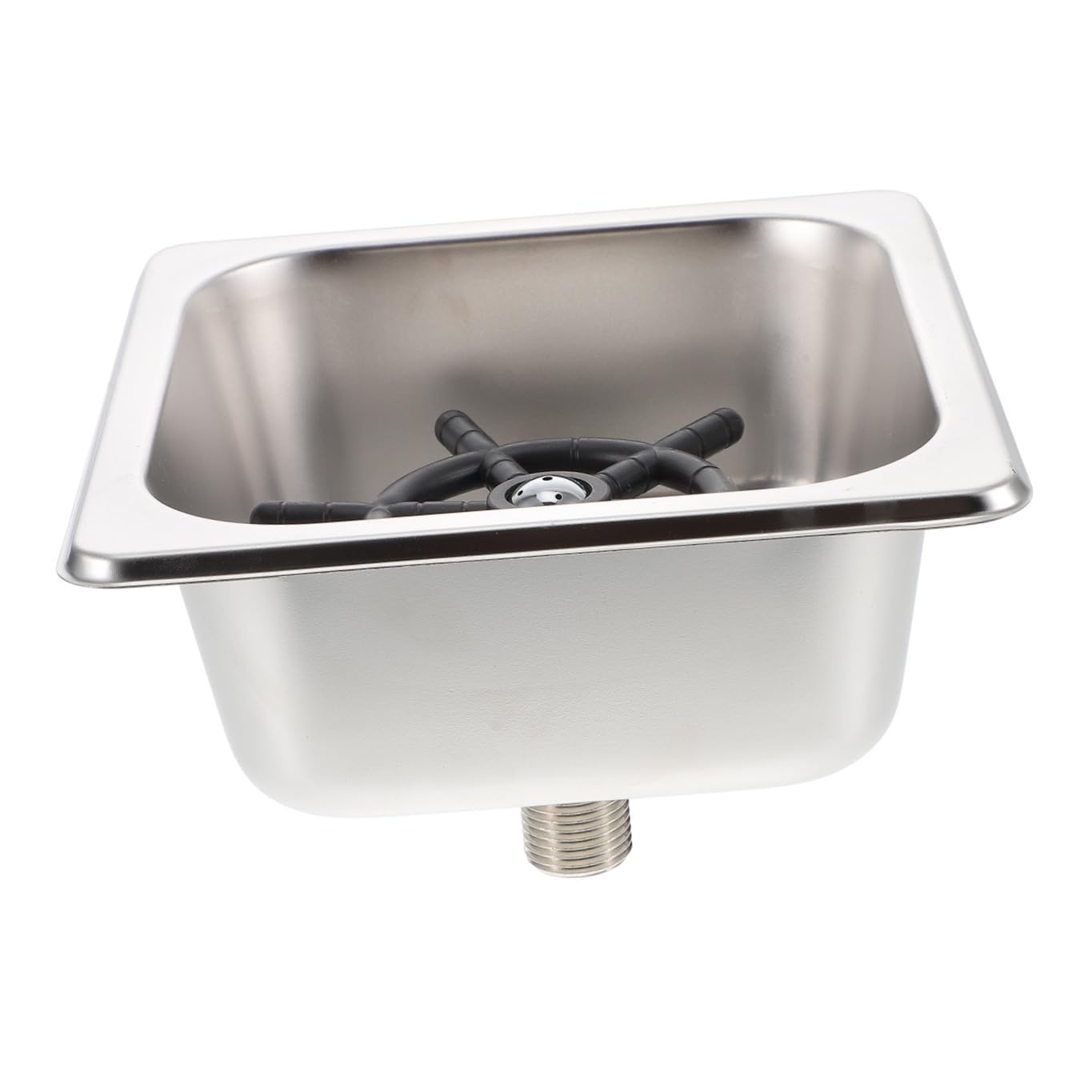 Lavabicchieri in Acciaio Inox Automatico ad Alta Pressione per Bar e Casa Lavabottiglie Multifunzione Tubo Risciacquo Rapido per Bicchieri di Vetro di Varie Dimensioni
