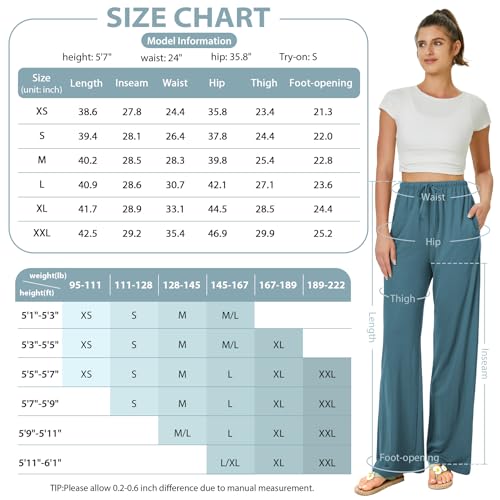 Pantalon de plage taille haute cordon réglable et poches pratiques
