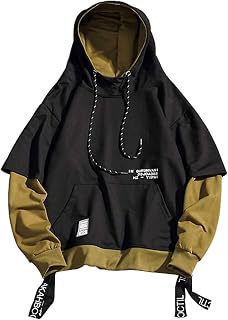 Hoodie Men's Sporty Hoodie Sweatshirt Urban Hooded Pullover Long Sleeve Autumn Winter Hoodie Sweat Comfortable Men's Clothing Stylish Hoodie with Kanga Pocket