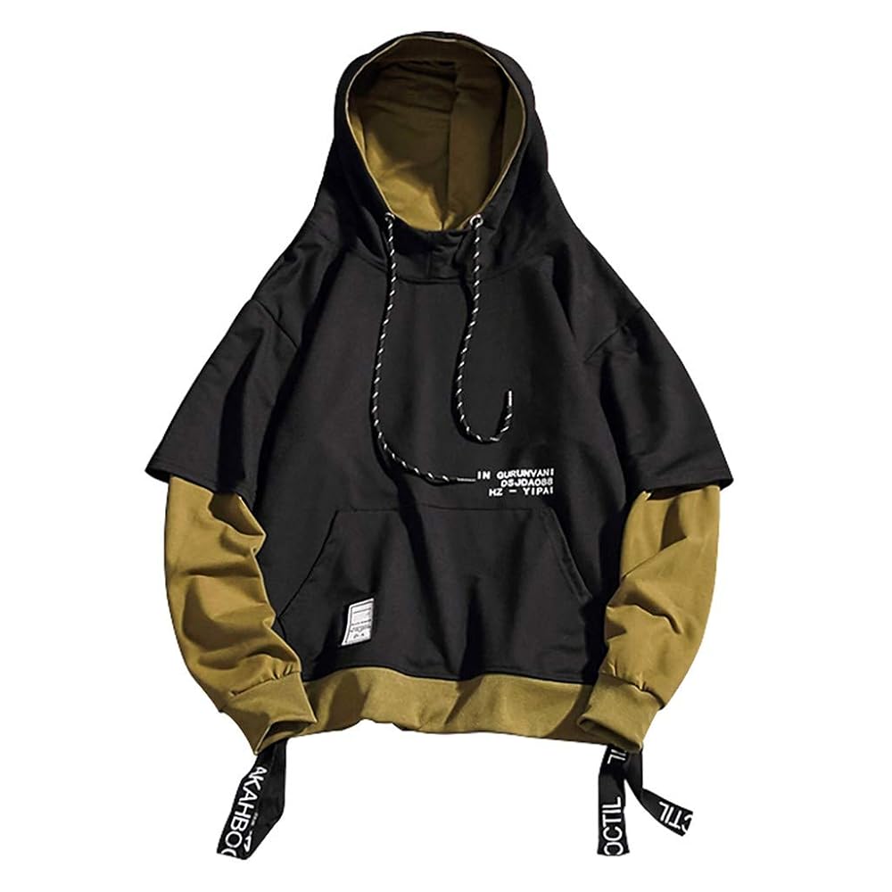 Felpa Con Cappuccio Uomo - Color Block, Cotone Comfort Per Autunno/Inverno - Foto 9