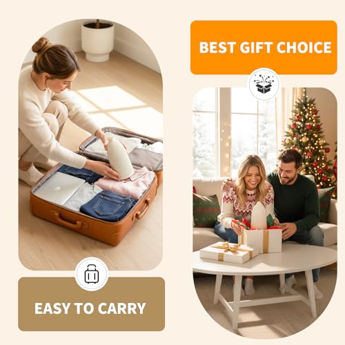Image of URPOWER 100ML Essential Oil Diffuser Ultrasonic Cool Mist Humidifier with 7 LED Lights, Timer & Auto-Off Quiet Aromatherapy Scent Diffuser for Home Bedroom Office Relaxation