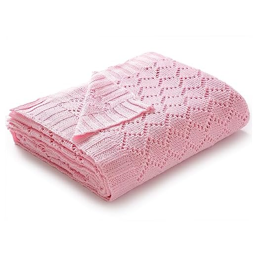 mimixiong Baby Cellulär filt - pojke och flickor (rosa, 100 cm x 80 cm)