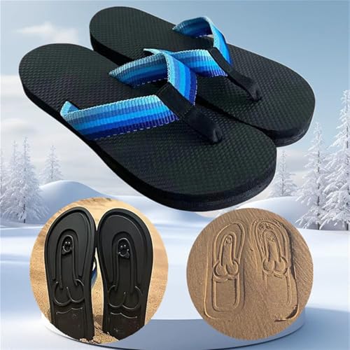Hidden Middle Finger Flops, Hidden Middle Flip Flops, Hidden Fuck Flops, Quick-Dry Flip-Flop Slides For Men Beach Sandals, Summer Beach Comfort Non Slip Sandal4