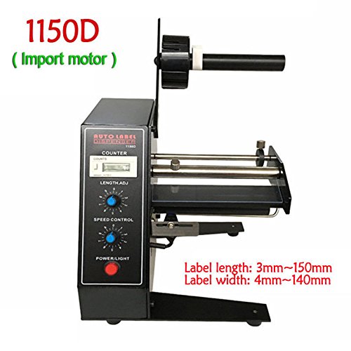 TOPCHANCES Upgrade 1150D Automatic Label Separator Dispenser Machine Device Sticker Separating Tag Stamping Printer 1-8m/min