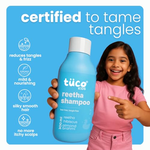 Image of Tuco Kids Super Saver Ultimate Haircare Pack of 3 | Shampoo 300ml | Conditioner 100ml | Hair Oil 100ml | SLS & Paraben Free