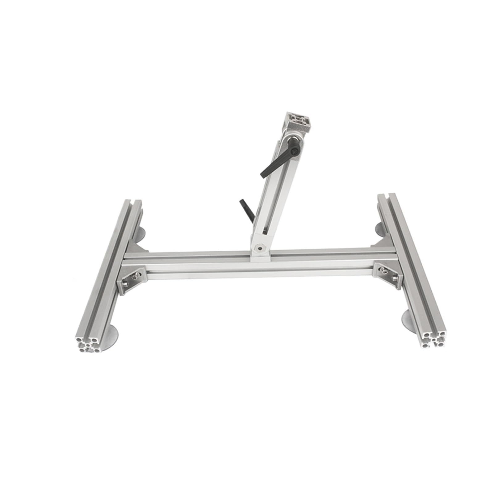 actuador lineal, Soporte De Motor Alternativo Ángulo Ajustable, Bricolaje, Con Doble Columna Y Ventosa For Fijo Movimiento Lineal(One Head)