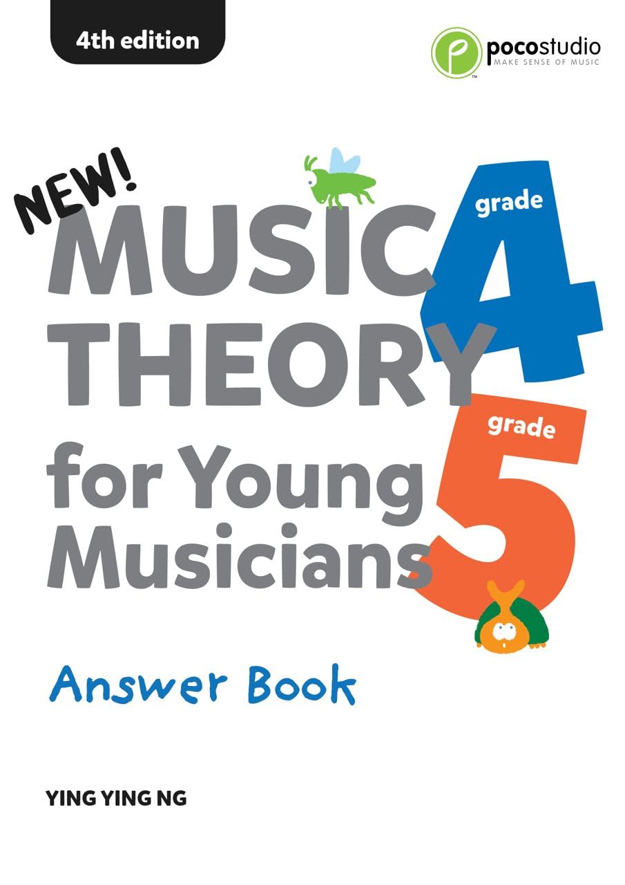 Music Theory for Young Musicians Answer Book 4th Edition Grades 4 to 5