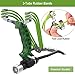 Goldboy Wrist Rocket Slingshots, Powerful Folding Hunting Slingshot for Adults, Professional Slingshot with 3 Rubber Bands Replacement and 120 Ammo Balls (Green)