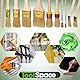ToolSpace Pinselset - Flache Pinsel, Runde Kalorische Pinsel - Malerpinsel Zum Streichen - Verschiedene Farbtypen: Acryl, Emulsion, Lacke, Naturborstenpinsel für DIY Wand- und Möbelmalerei Malerpinsel