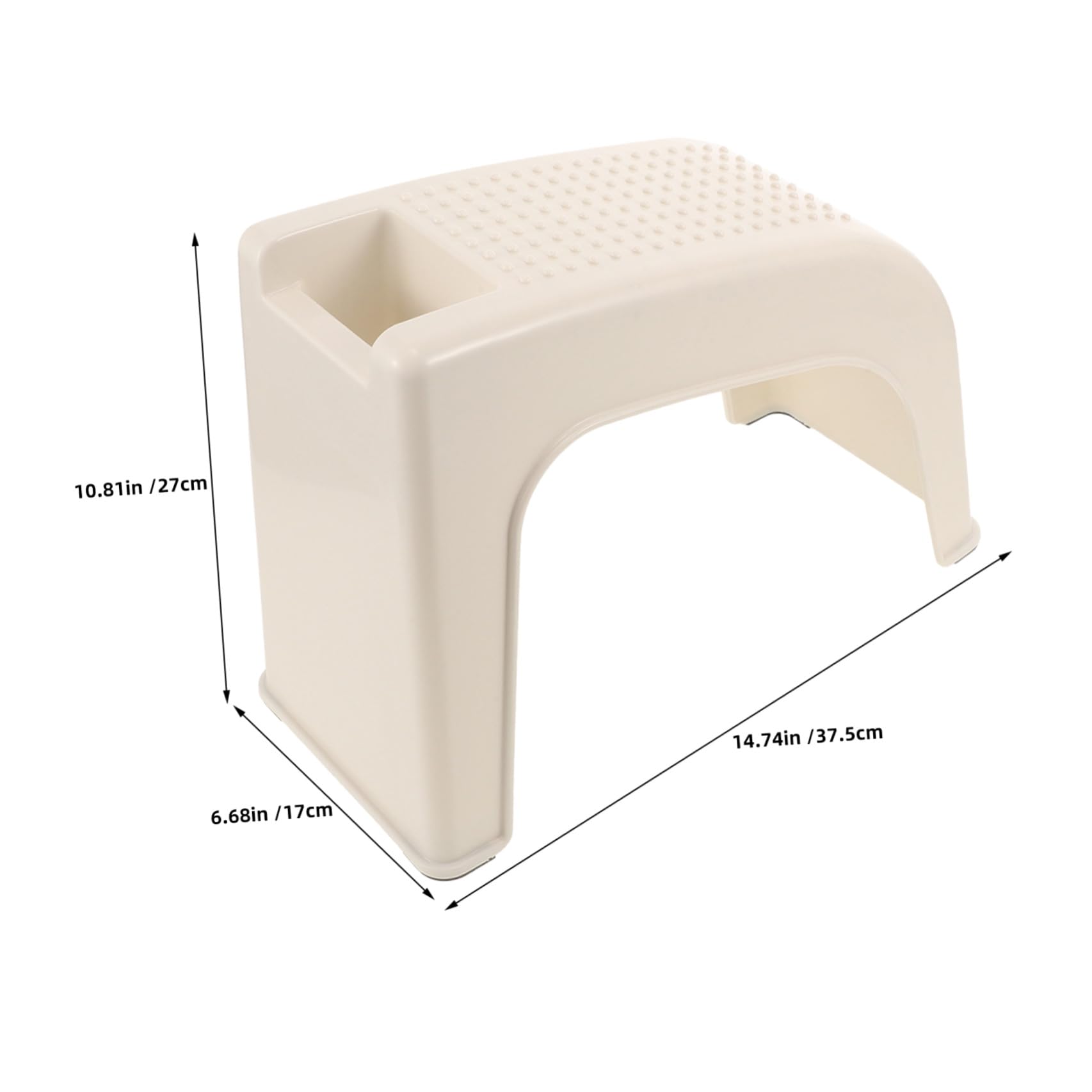 2 Pezzi Sgabello Antiscivolo con Manicure Pedicure per e di Professionale Supporto Ergonomico per Saloni Bellezza e Cura Personale