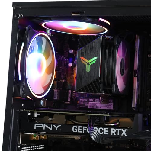 MXZ Gaming Desktop PC Computer I5 9400F,RX6600, B365,8G*2 DDR4, NVME 500G SSD, 5 RBG Fans, Windows 11 Pro Ready to use,I5 9400F| RX6600 - Image 3