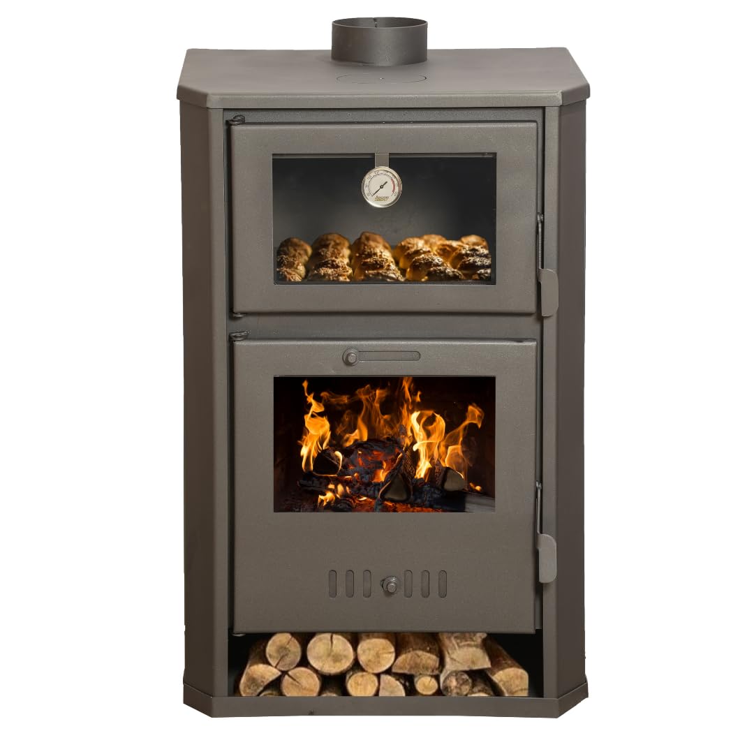 Termostufa a Legna con Forno BALKAN ENERGY Suzana Ceramic 11.6kW-17.5kW