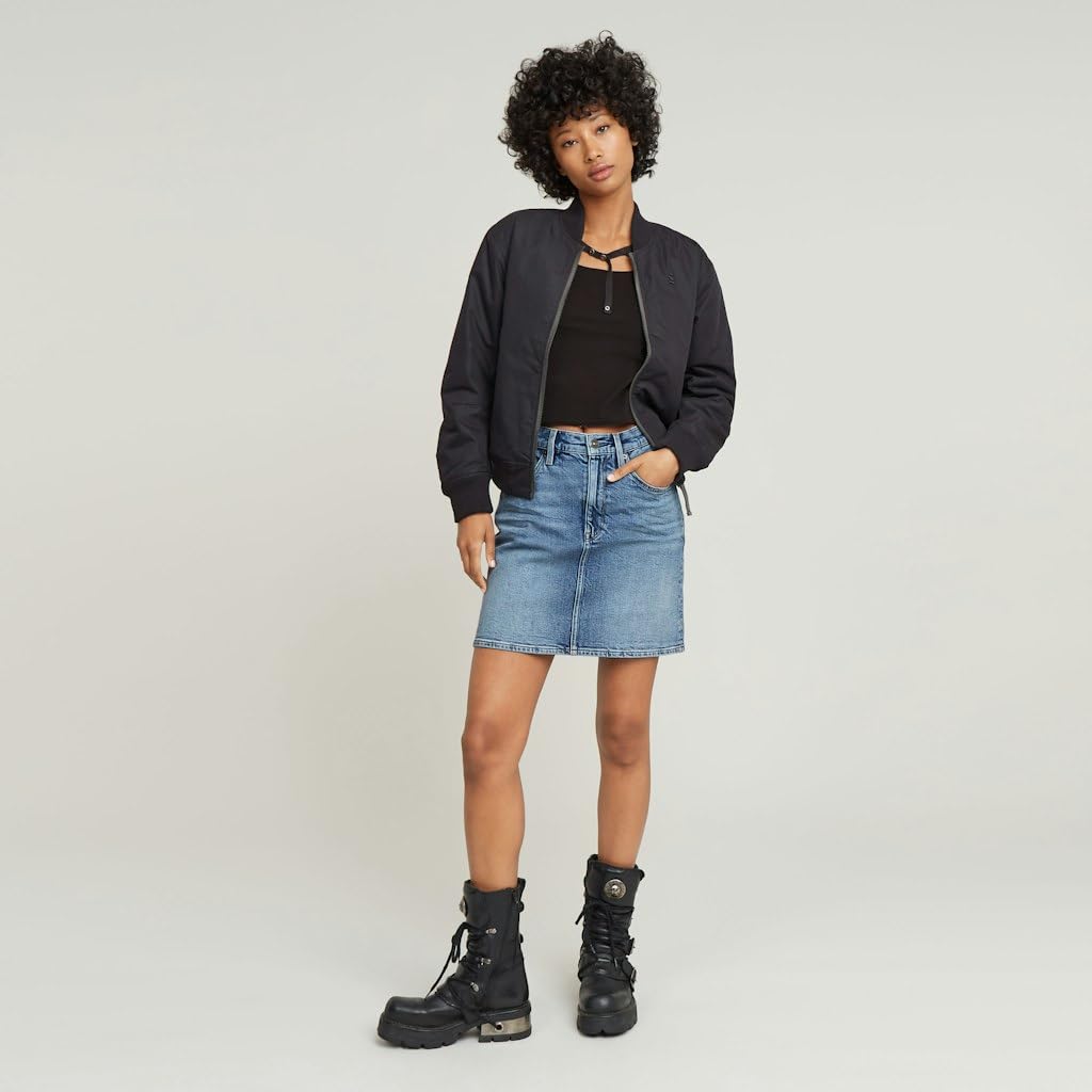 G-Star Damen Viktoria Short Skirt Clean Edge