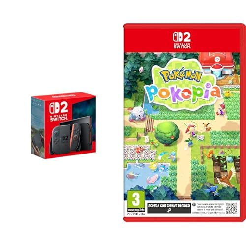 Nintendo Switch 2 + Pokémon Pokopia Switch 2 - Ed. Italiana - Versione su scheda