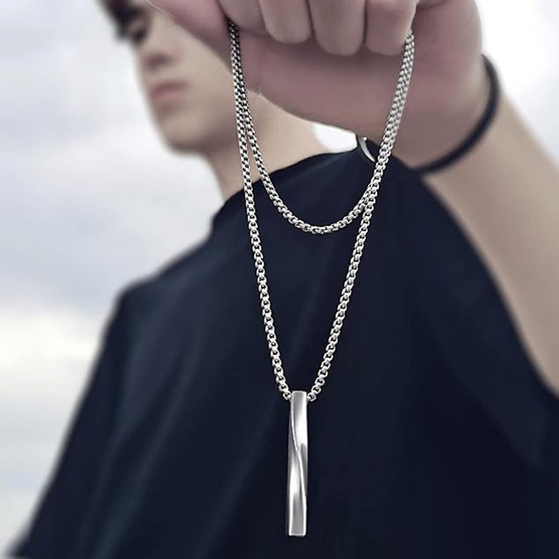 注目の福袋! e135 ネックレス メンズ サージカル ステンレス