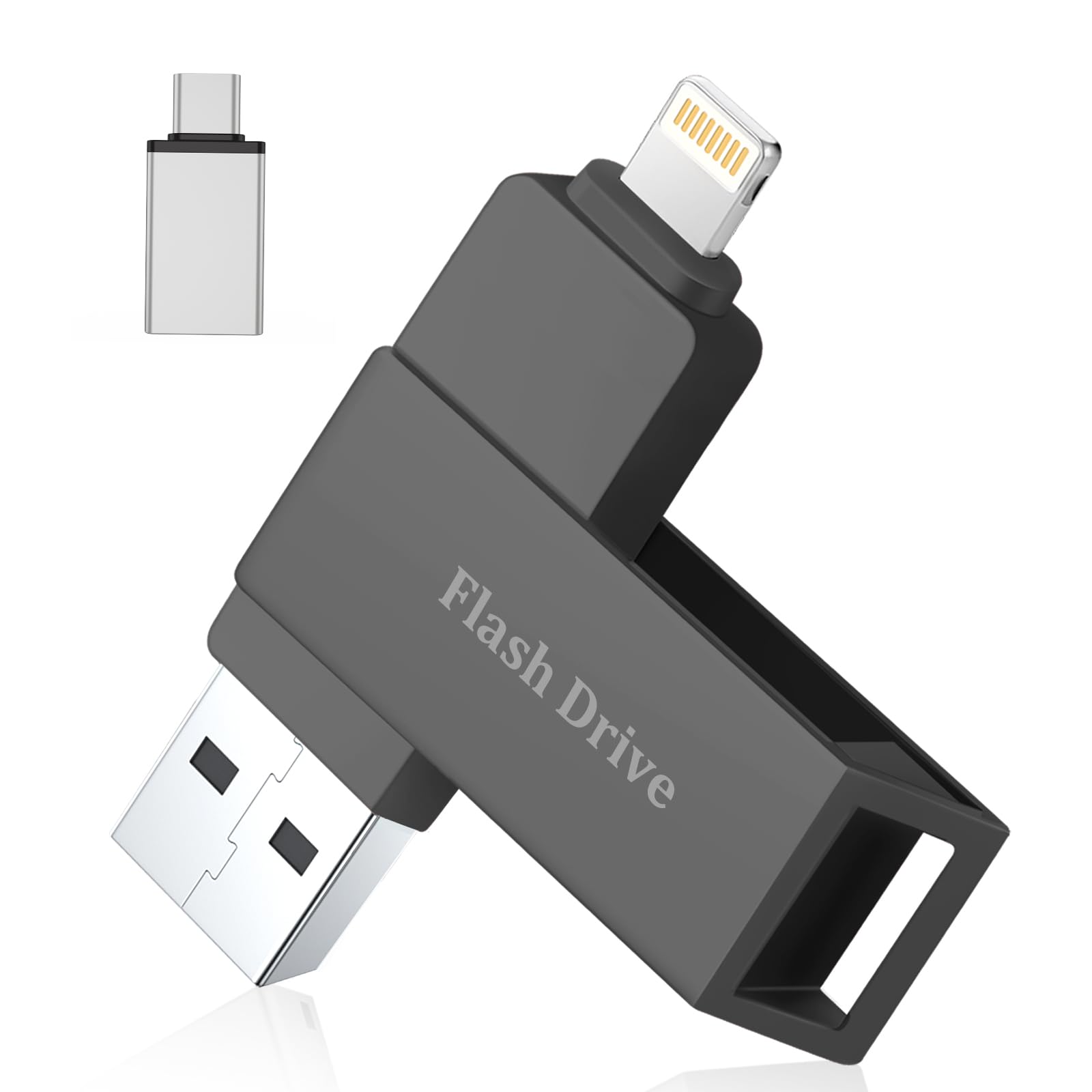 Amazon.co.jp: Vackiit 【MFi認証取得】iPhone用USBメモリー 256GB USB