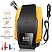 Produktbild mixigoo Luftkompressor, Auto Kompressor 12V 150PSI Tragbarer Elektrischer Luftkompressor mit LED-Lichter Digital Kompressor Reifenpumpe für Motorräder Basketball und andere schlauchboote