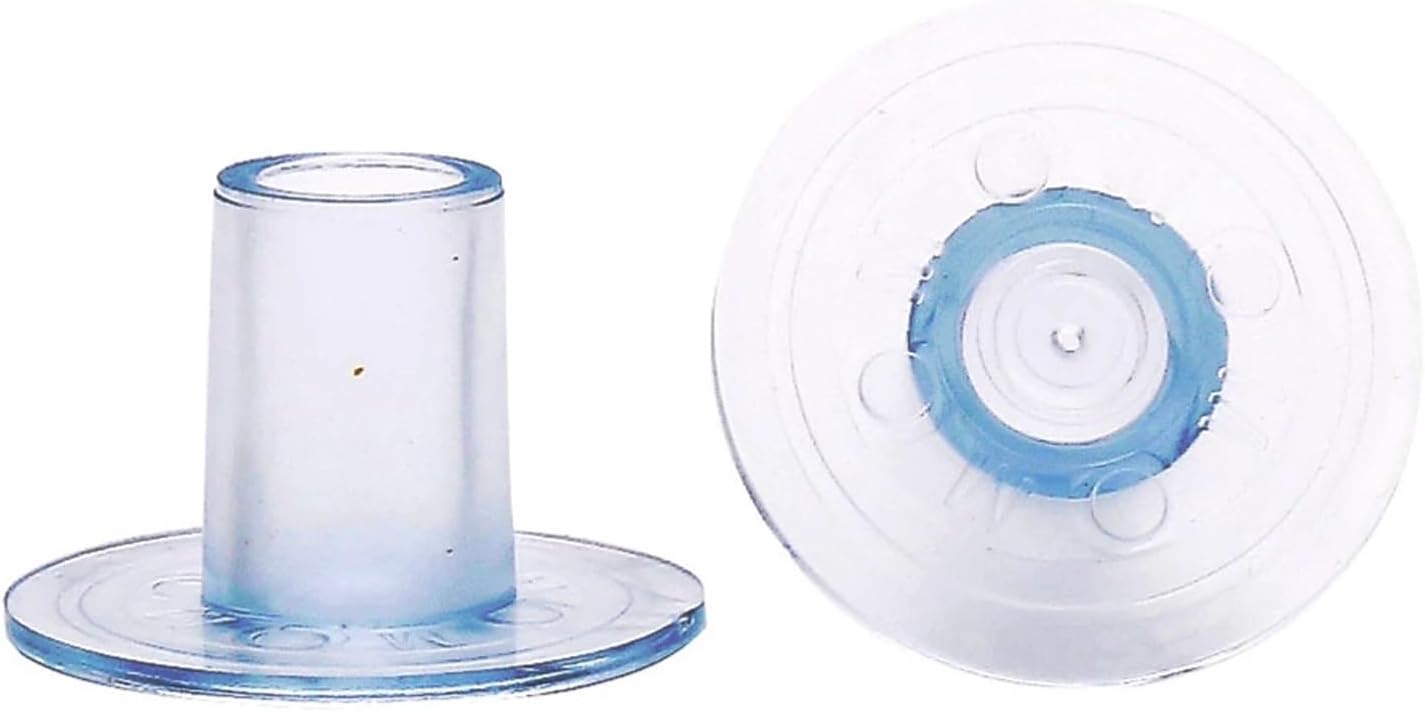 Heel Covers for High Heel Shoes 30/50 Pairs Non-Slip High Heels Round Protective Cover Stoppers Wearable Heel Savior Shockproof Accessory(Clear,50 Pairs,Medium)