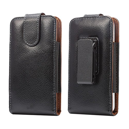 Étui magnétique rotatif 360 en cuir véritable compatible VERYKOOL SL5000 Quantum
