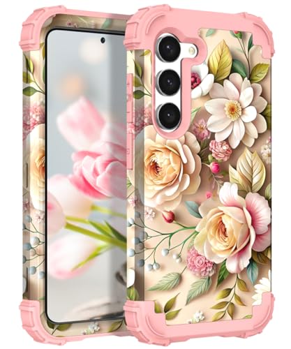 Coque pour Samsung Galaxy S23 antichoc en silicone souple et plastique rigide