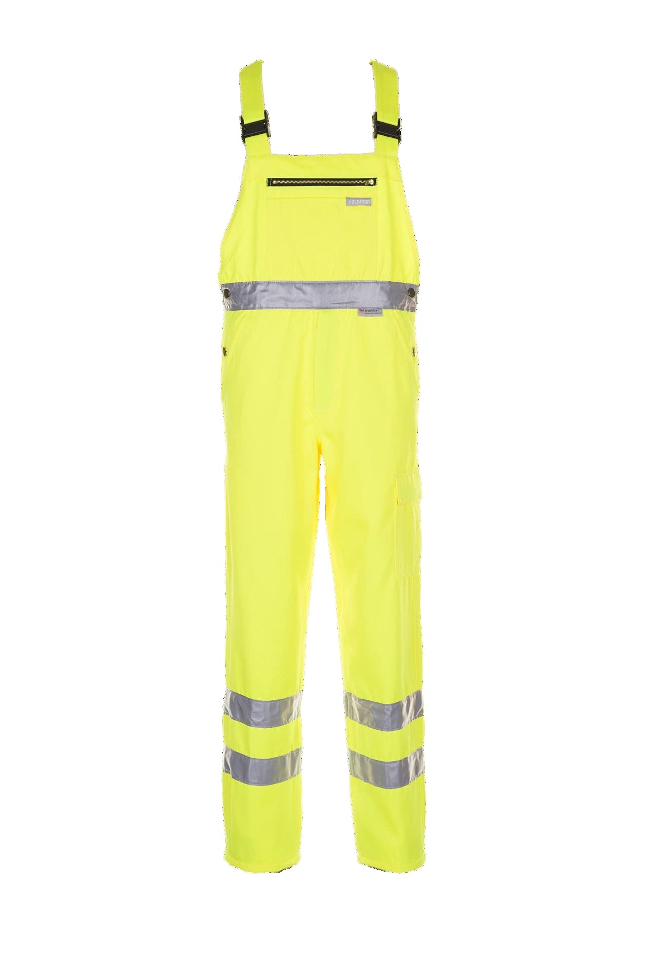 Planam Warnschutz Latzhose Uni – Gr. 106