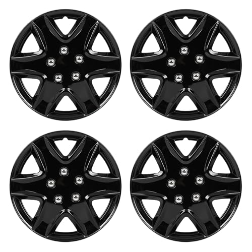 ECCPP Durable and Reliable Automotive Wheel Cover Easy to Install Car Wheel Covers Hubcaps 15 inch Hubcap for Toyota for Nissan for Mazda etc